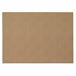 Bodrum Presto Tobacco Brown Rectangle Easy Care Placemats - Set of 4