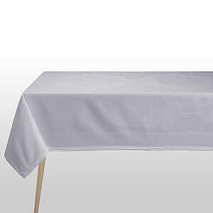 Le Jacquard Francais Duchesse White Cotton Table Linens