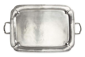 Match Pewter Large Parma Tray with Handles
