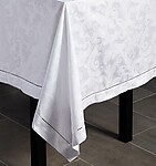 Sferra Cotton Tablecloth, Napkins, Placemats - Acanthus