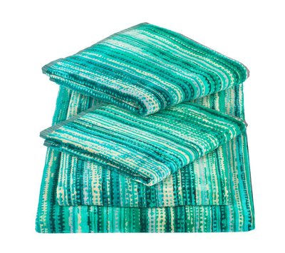 Elaiva Green Grass Towels