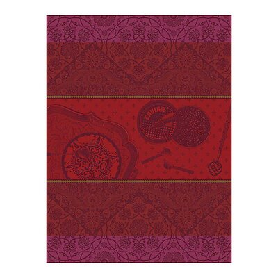 Le Jacquard Francais Tsar Red Cotton Tea Towel
