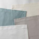 Resist Cotton Water Repellent Shower Curtains, 4 Colors