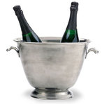 Pewter Double Champagne Bucket, Match Pewter item A470.0 