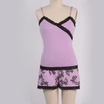 Uppsee Daisies Skivee Cotton Sleep Shorts & Tanks, 2 colors