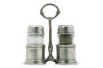 Salt and Pepper Shaker Caddy by Match Pewter