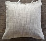 SDH Lino Charcoal Grey Throw Pillow