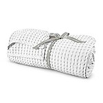 Schlossberg Stay Snow Cotton Waffle Blanket 