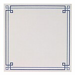 Bodrum Link Blue Square Easy Care Placemats - Set of 4