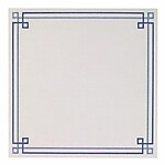 Bodrum Link Blue Square Easy Care Placemats - Set of 4