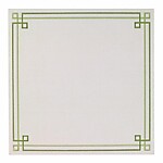 Bodrum Link Green Square Easy Care Placemats - Set of 4