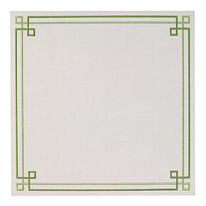 Bodrum Link Green Square Easy Care Placemats - Set of 4