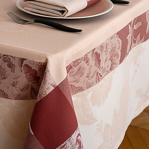 Le Jacquard Francais A La Francaise Pink Table Linens