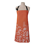 Le Jacquard Francais Abbaye Cotton Apron Coral