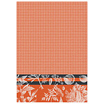 Le Jacquard Francais Abbaye Cotton Hand Towel Coral