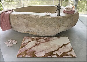  Abyss Habidecor Rosy Bath Rug