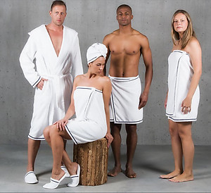 Abyss Saxo Towels & Robes - Egyptian Cotton