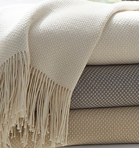 SFERRA Bristol Alpaca & Cotton Throws