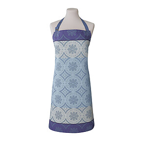 Le Jacquard Francais Arriere-Pays Blue Cotton Apron