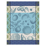 Le Jacquard Francais Arriere-Pays Blue Cotton Tea Towel