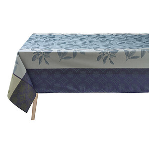 Le Jacquard Francais Arriere-pays Blue Cotton Table Linens