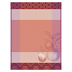 Le Jacquard Francais Arriere-Pays Pink Cotton Hand Towel