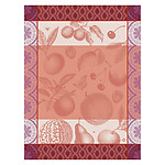 Le Jacquard Francais Arriere-Pays Pink Cotton Tea Towel