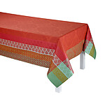 Le Jacquard Francais Bastide Red Pepper Cotton Table Linens