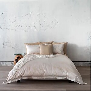 Elegant Jacquard Bedding - St. Geneve Vesper Ivory