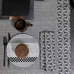 Le Jacquard Francais Empreintes Black