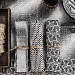 Le Jacquard Francais Empreintes Black