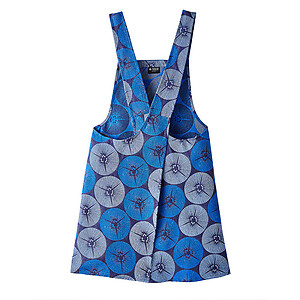 Le Jacquard Francais Yukata Blue Cotton Apron