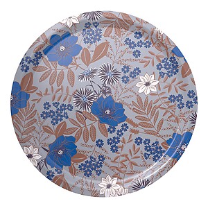 Le Jacquard Francais Cottage Blue Round Tray