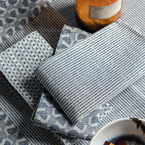 Le Jacquard Francais Empreintes Blue