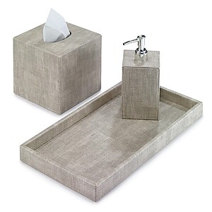 Bodrum Luster Birch Bath Collection