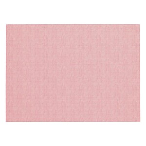 Bodrum Pronto Rose Pink Rectangle Easy Care Placemats - Set of 4