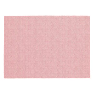 Bodrum Pronto Rose Pink Rectangle Easy Care Placemats - Set of 4