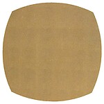 Bodrum Stingray Gold Elliptic Easy Care Place Mats - Set of 4
