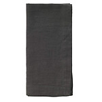 Bodrum Amalfi Charcoal Grey Stonewashed Napkins - Set of 4