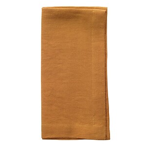 Bodrum Amalfi Mustard Stonewashed Napkins - Set of 4