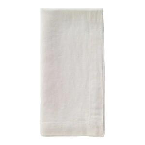 Bodrum Amalfi Off White Stonewashed Napkins - Set of 4