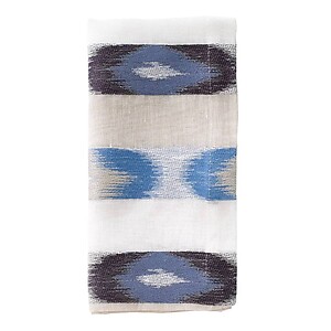 Bodrum Ikat Blue Napkins - Set of 4