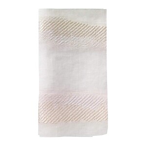 Bodrum Brushstroke Pearl Napkins - Set of 4