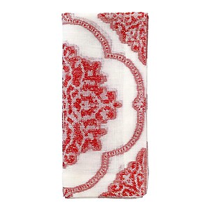 Bodrum Corte Red Napkins - Set of 4