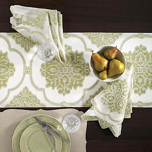 Bodrum Corte Willow Green Napkins - Set of 4