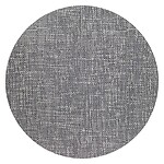 Bodrum Echo Charcoal Gray Round Easy Care Placemats - Set of 4