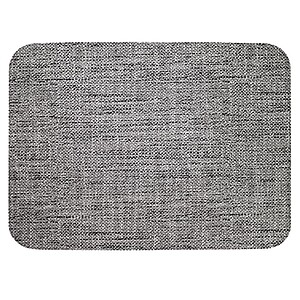 Bodrum Echo Gray Oblong Easy Care Placemats - Set of 4