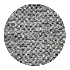 Bodrum Echo Gray Round Easy Care Placemats - Set of 4