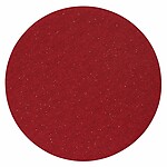 Bodrum Gem Ruby Red Round Easy Care Place Mats - Set of 4