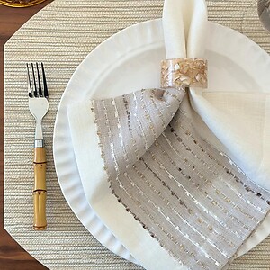Bodrum Grasscloth Easy Care Placemats